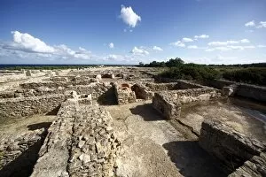 Images Dated 18th October 2010: Phoenician ruins, Kerkouane Archaeological Site, UNESCO World Heritage Site