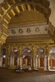 Images Dated 27th November 2009: Phul Mahal (Flower Palace), Meherangarh Fort, Jodhpur, Rajasthan, India, Asia