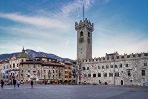Trento Prints: Piazza del Duomo, Trento, Trentino Alto Adige, Italy, Europe