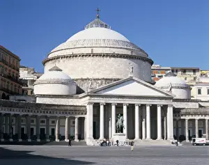 Piazza del Plebiscito and San Francesco di Paola church
