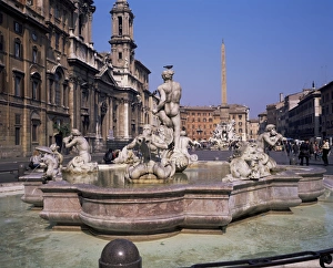Piazza Navona Prints: Piazza Navona