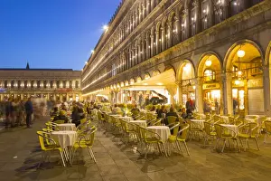 Colonnade Prints: Piazza San Marco, Venice, UNESCO World Heritage Site, Veneto, Italy, Europe