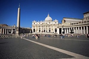 Piazza San Pietro Prints: Piazza San Pietro (St