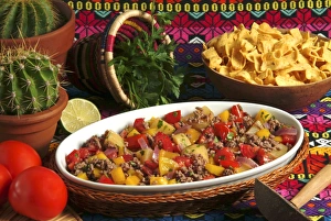 Lunch Prints: Picadillo habanero, Cuba, West Indies, Central America