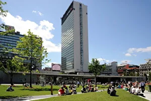 Manchester Prints: Piccadilly, Manchester, England, United Kingdom, Europe