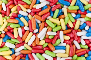 Pile Prints: One of the pick and mix candy stalls at the Sunday morning market