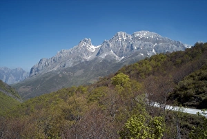 Land Form Prints: Picos de Europa, Cantabria, Spain, Europe