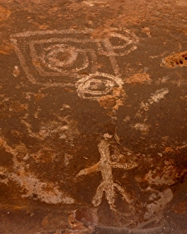 Tribal Art Prints: Pictographs, Honanki Heritage Site