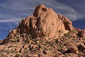 Deserts Prints: Picturesque rock formations around Tafraoute, Anti-Atlas, Morocco, North Africa, Africa