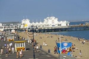 Quay Prints: Pier and Promenade, Southsea, Hampshire, England, United Kingdom, Europe