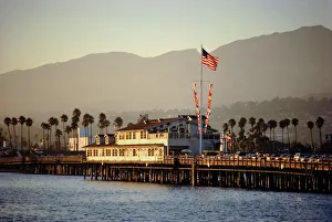 Images Dated 28th August 2008: The Pier, Santa Barbara, California