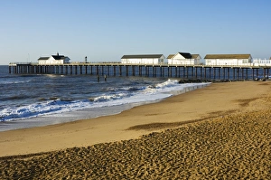 Suffolk Prints: The Pier, Southwold, Suffolk, England, United Kingdom, Europe