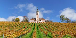 Bodensee Prints: Pilgrimage Church of Birnau, Birnau