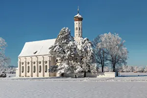 Cold Weather Prints: Pilgrimage Church of St. Coloman near Schwangau