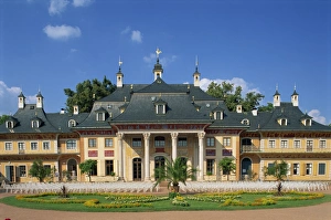 Pillnitz Castle in Dresden