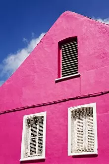 Pink building on Republique s treet