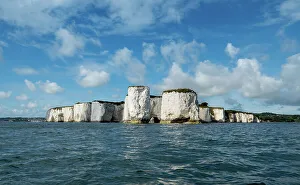Pinnacles Prints: Pinnacles, Studland, Dorset, England, United Kingdom, Europe