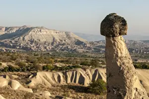 Dusty Prints: Pinnacles of volcanic ash, Urgup