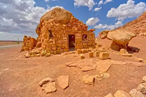 Pioneer Ruins of House Rock at Soap Creek in Vermilion Cliffs National Monument, Arizona