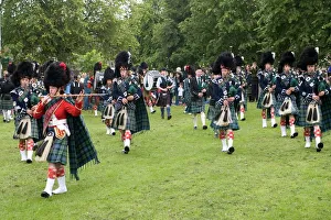 Uniform Prints: Pipe Band, Tomintoul