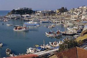 Athen Prints: Piraeus, yacht harbour