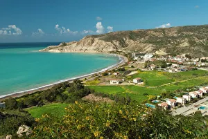 Day Time Prints: Pissouri Bay, Pissouri, Cyprus, Mediterranean, Europe
