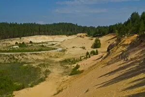 Images Dated 11th August 2006: The Piusa sand caves, Setumaa, Setu county, Estonia, Baltic States, Europe
