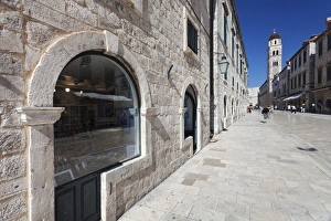 Stradun Prints: Placa (Stradun), Dubrovnik, Dalmatia, Croatia, Europe