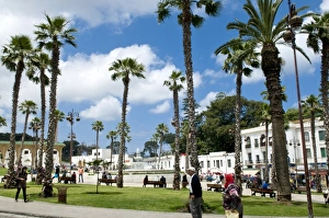 Grand Socco Prints: Place 9 Avril 1947, Grand Socco, Tangier, Morocco, North Africa, Africa