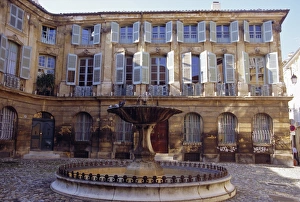 Place d Albertas, Aix en Provence, Provence, France, Europe