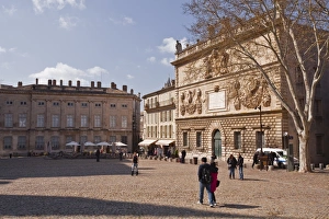 Avignon Prints: Place du Palais des Papes, Avignon, Vaucluse, France, Europe