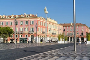 Place Messina, Nice, Alpes Maritimes, Cote d Azur, Provence, France, Europe