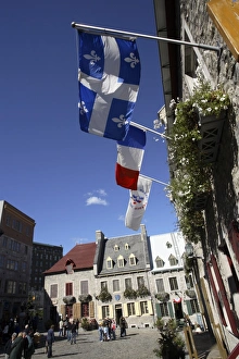 Quebec Prints: Place Royale in Old Quebec, Quebec City, Quebec, Canada, North America