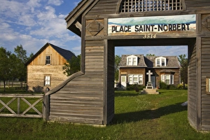 Winnipeg Prints: Place Saint-Norbert Park, Winnipeg, Manitoba, Canada, North America
