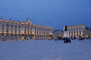 Images Dated 17th January 2008: Place Stanislas, formerly Place Royale, built by Stanislas Leszczynski