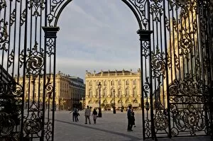 Images Dated 14th January 2008: Place Stanislas, formerly Place Royale, built by Stanislas Leszczynski