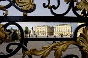 Iron Work Prints: Place Stanislas, formerly Place Royale, UNESCO World Heritage Site, Nancy
