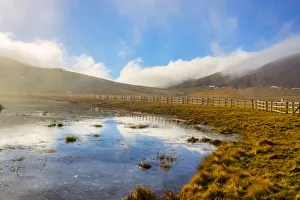 Plateau Prints: Plateau Pantani di Accumuli, Sibillini Mountains, Umbria, Italy, Europe