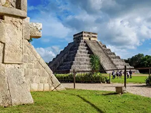 Rituals Prints: The platform of the eagles and jaguars and El Castillo or Temple of Kukulcan