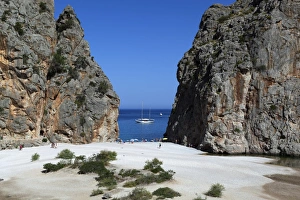 Sa Calobra Prints: Platja de Torrent de Pareis, Sa Calobra, Mallorca (Majorca), Balearic Islands