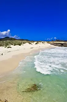 Netherlands Antilles Prints: Playa Chikitu Beach, Bonaire, Netherlands Antilles, West Indies, Caribbean