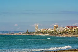 Costa Del Sol Prints: Playa de la Cala beach, Estepona, Malaga, Costa del Sol, Andalusia, Spain, Europe