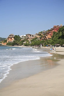 Images Dated 8th November 2008: Playa La Ropa, Pacific Ocean, Zihuatanejo, Guerrero state, Mexico, North America