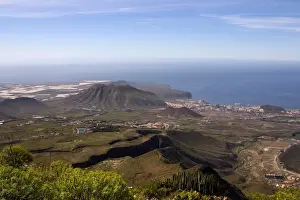 Tenerife Prints: Playa de las Americas resort, looking south west from El Roque, Arona, south west Tenerife