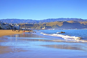 Playa de las Canteras Beach, Santa Catalina District, Las Palmas de Gran Canaria