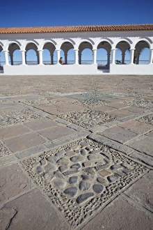 Sucre Prints: Plaza Anzures, Sucre, UNESCO World Heritage Site, Bolivia, South America