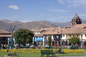 Cuzco Prints: Plaza de Armas, Cuzco, Peru, South America