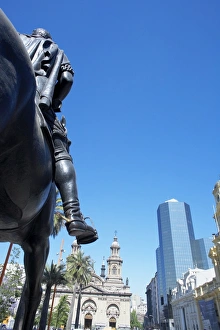 Images Dated 10th November 2006: Plaza de Armas, Santiago de Chile, Chile, South America