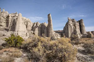 Hoodoo Prints: Plaza Blanca (the White Place) in the Rio Chama hills, New Mexico