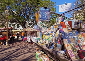 Choice Prints: Plaza Dorrego, Antique Fair Feria de San Telmo, San Telmo, City of Buenos Aires